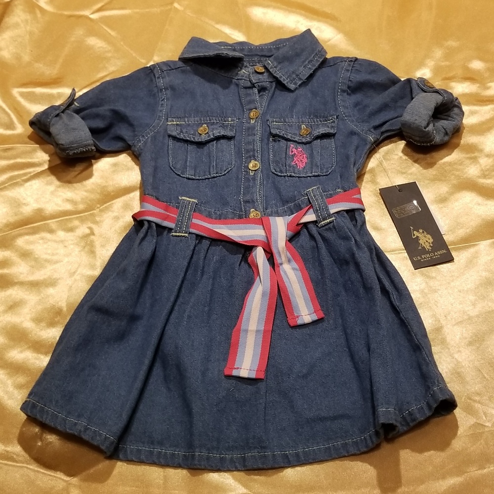 U.S. Polo Assn. Girls Dress 24 Month NWT